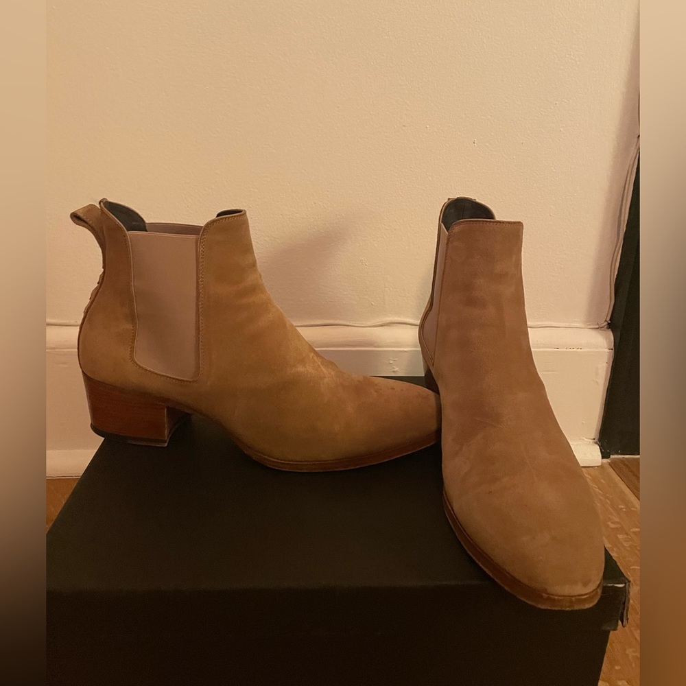 Bottega Veneta suede boots
